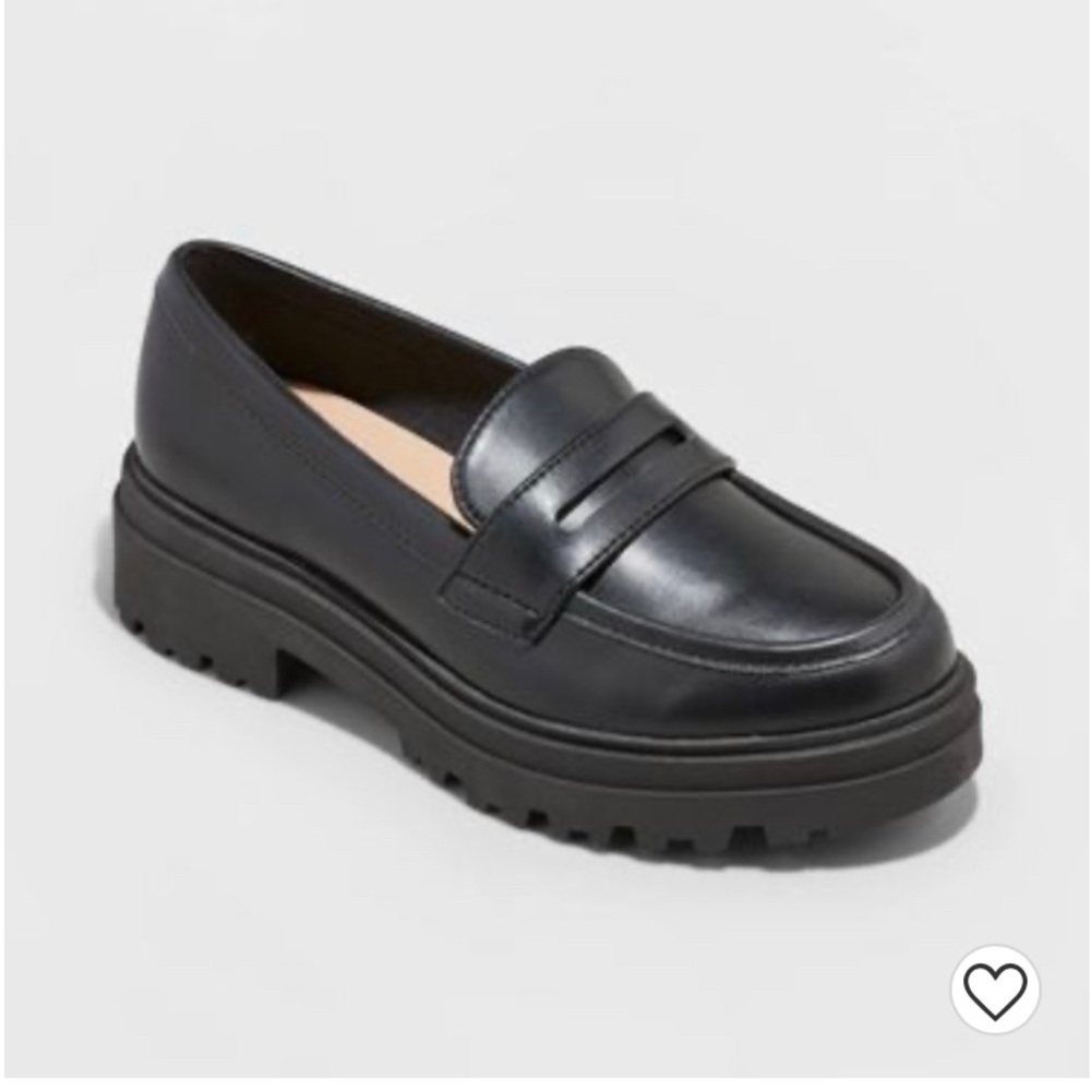 A New Day Women's Platform Chunky Loafers Shoes